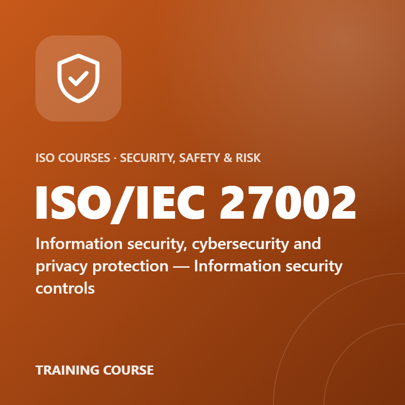 ISO/IEC 27002 – Information security, cybersecurity and privacy protection — Information security controls